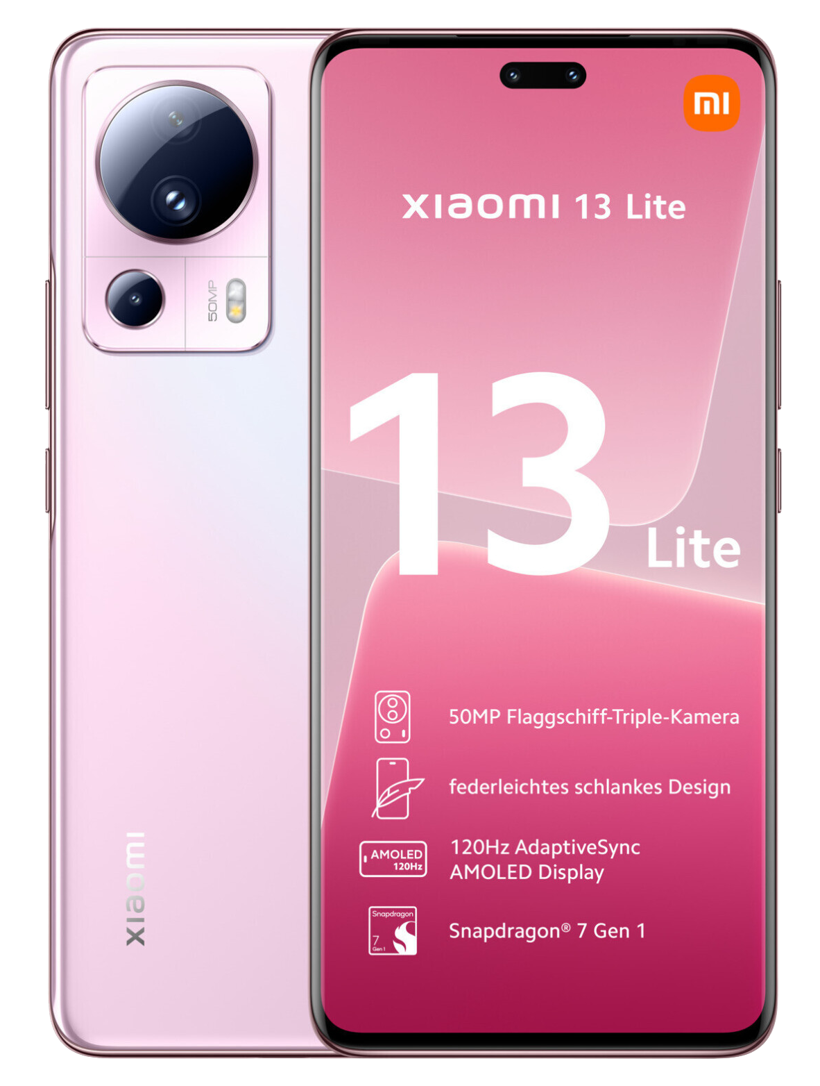 Xiaomi 13 Lite 5G Dual-SIM pink - Ohne Vertrag