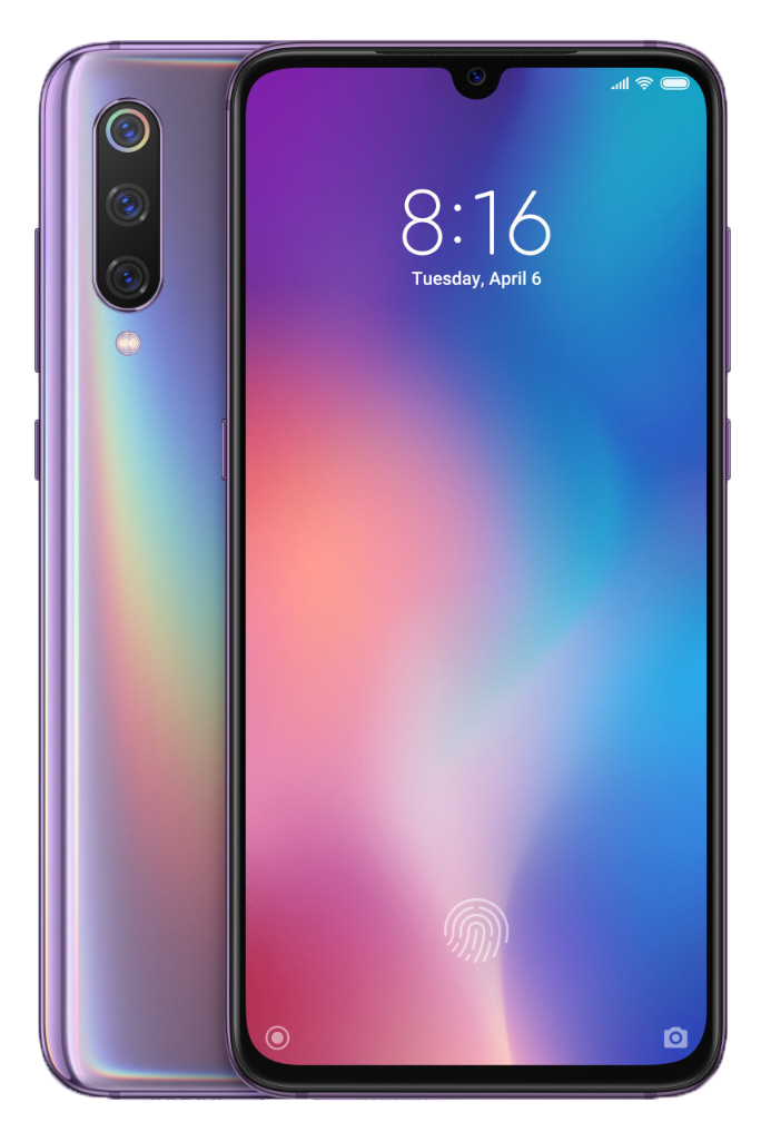 Xiaomi Mi 9 Dual-SIM lila - Ohne Vertrag