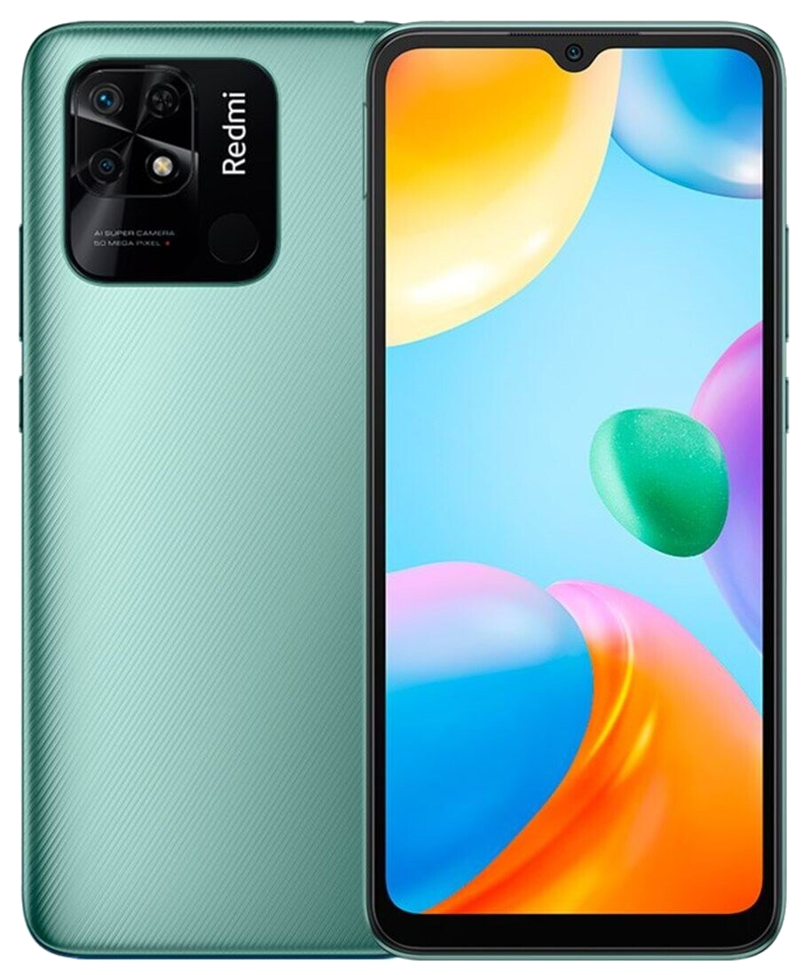 Xiaomi Redmi 10C Dual-SIM 4GB RAM grün - Ohne Vertrag