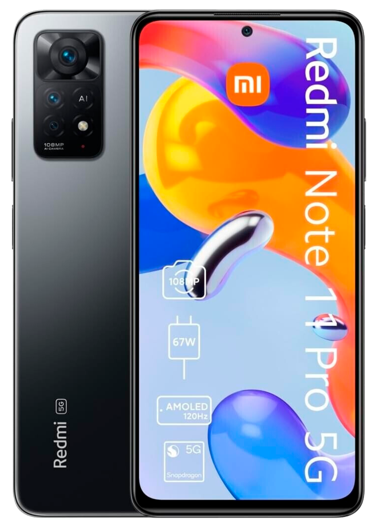 Xiaomi Redmi Note 11 Pro 5G Dual-SIM grau - Ohne Vertrag