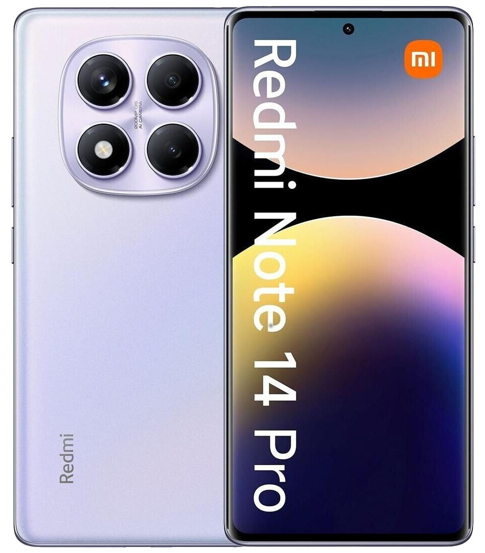 Xiaomi Redmi Note 14 Pro 4G Dual-SIM lila - Ohne Vertrag