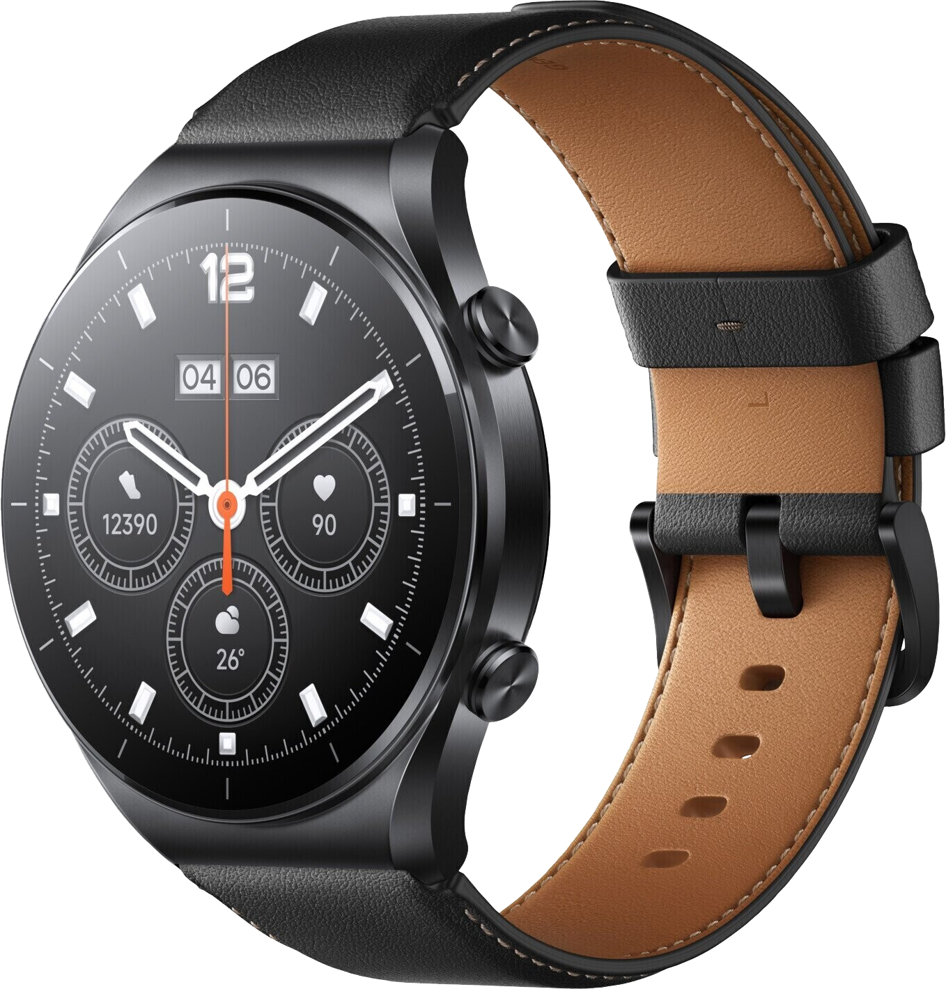 Xiaomi Mi Watch S1 46mm schwarz Edelstahl Armband schwarz - Ohne Vertrag