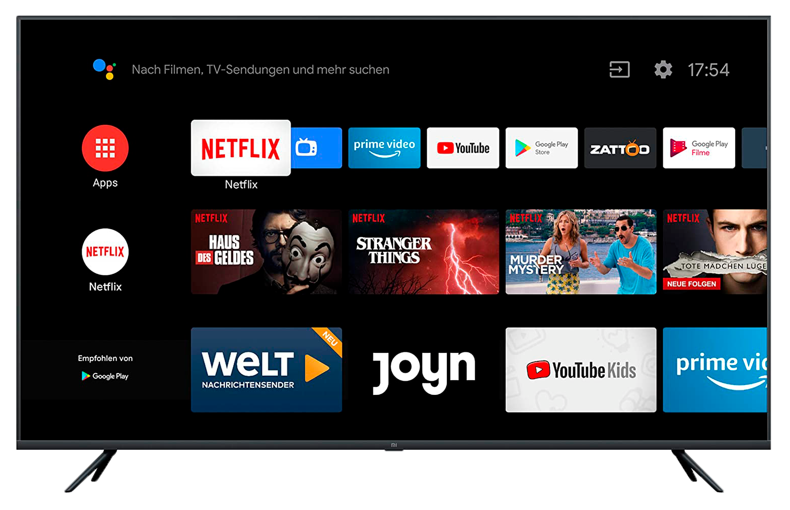 Xiaomi Mi Smart TV 4S LED 65" L65M5-5ASP - Ohne Vertrag