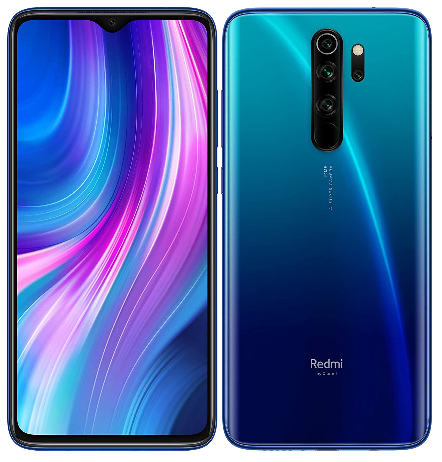 Xiaomi Redmi Note 8 Pro blau - Ohne Vertrag