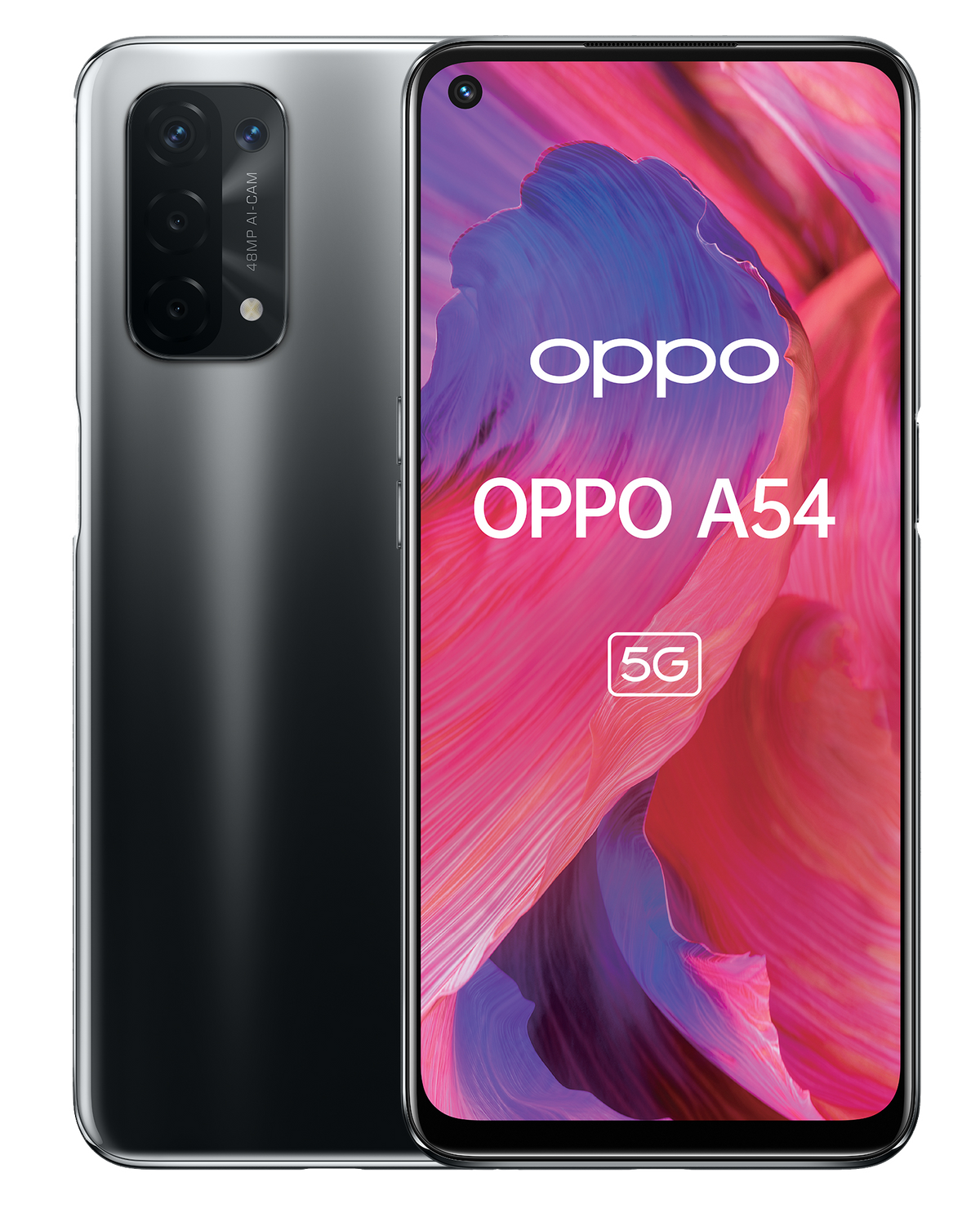 OPPO A54 5G Dual-SIM schwarz - Onhe Vertrag