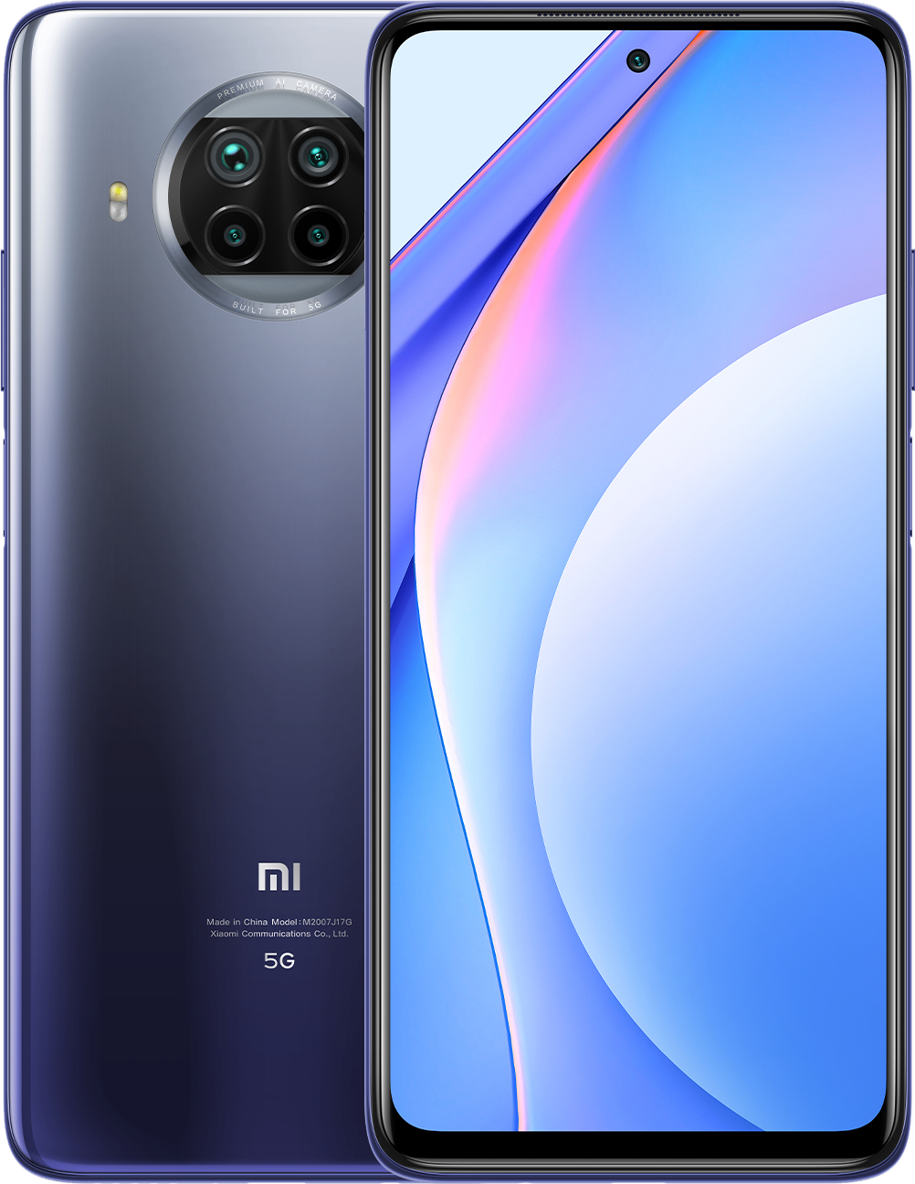 Xiaomi Mi 10T lite 5G Dual-SIM blau - Ohne Vertrag