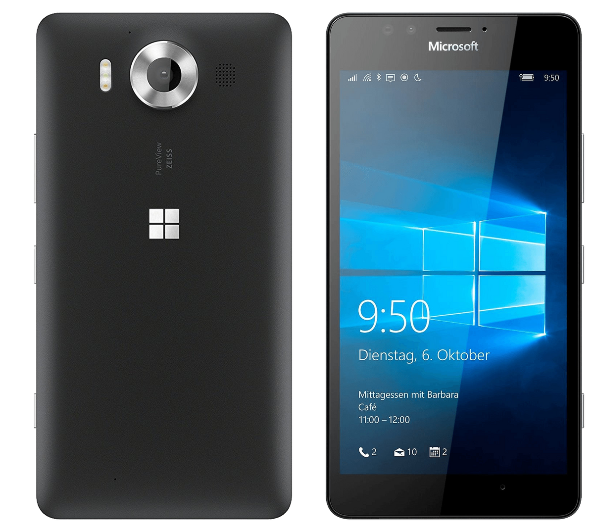 Microsoft Lumia 950 schwarz - Ohne Vertrag