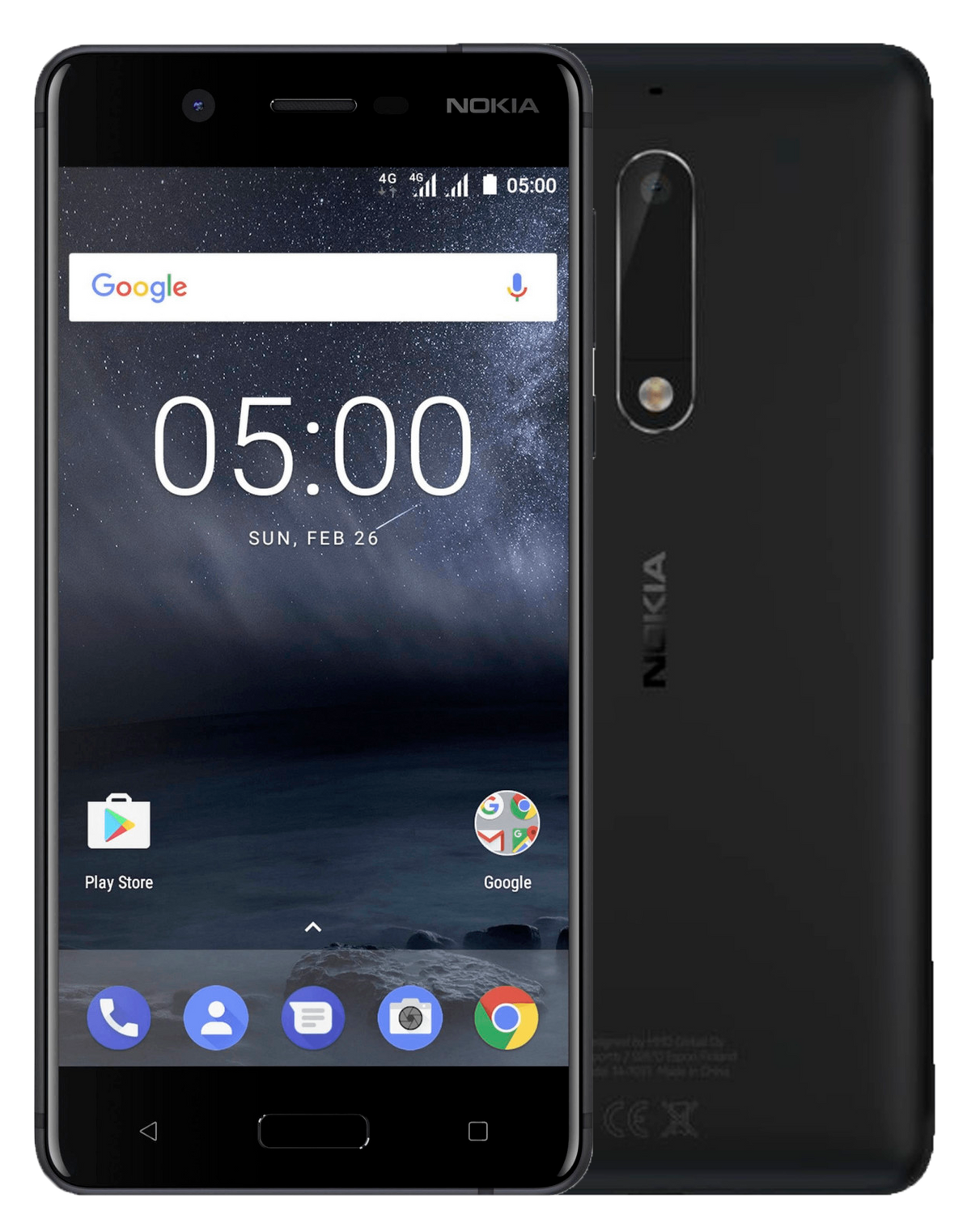 Nokia 5 Dual-SIM schwarz - Ohne Vertrag