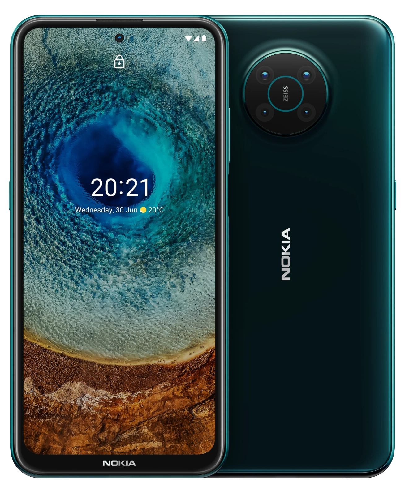 Nokia X10 4GB RAM grün - Ohne Vertrag
