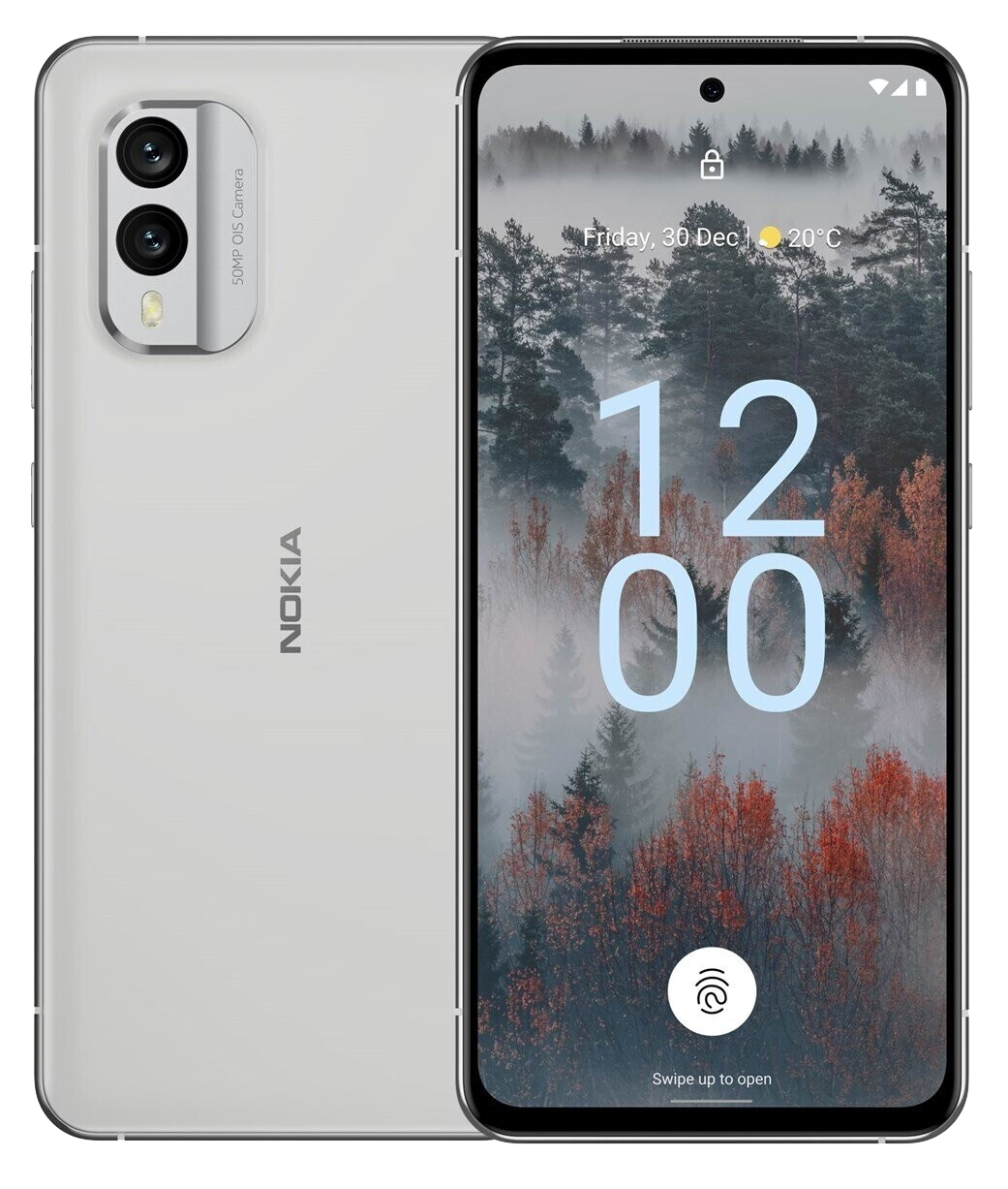 Nokia X30 5G Dual-SIM weiß - Onhe Vertrag