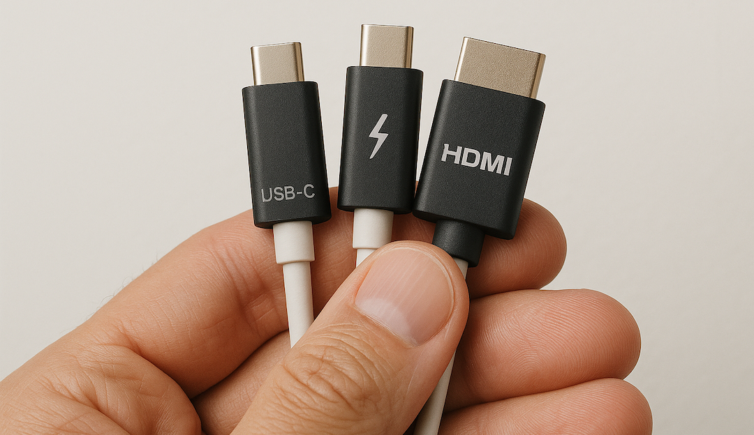 USB-C, Thunderbolt oder HDMI: Wo ist eigentlich der Unterschied?