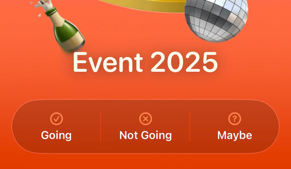 Apple Invites: The new event app for iPhone users