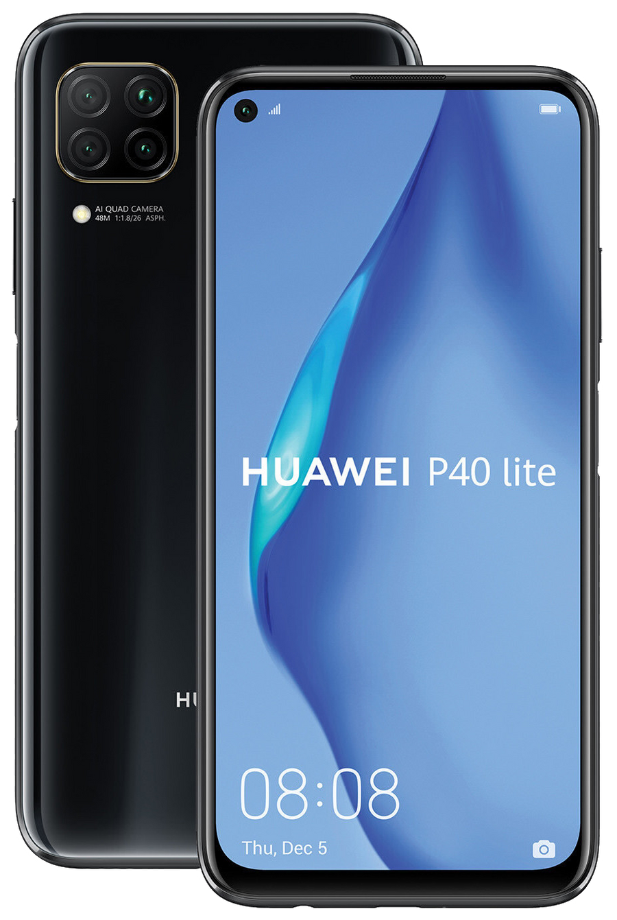 Huawei P40 lite schwarz - Ohne Vertrag