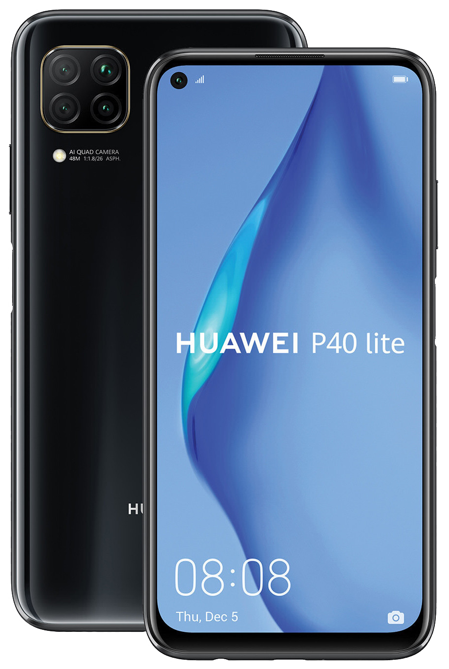 Huawei P40 lite schwarz - Ohne Vertrag