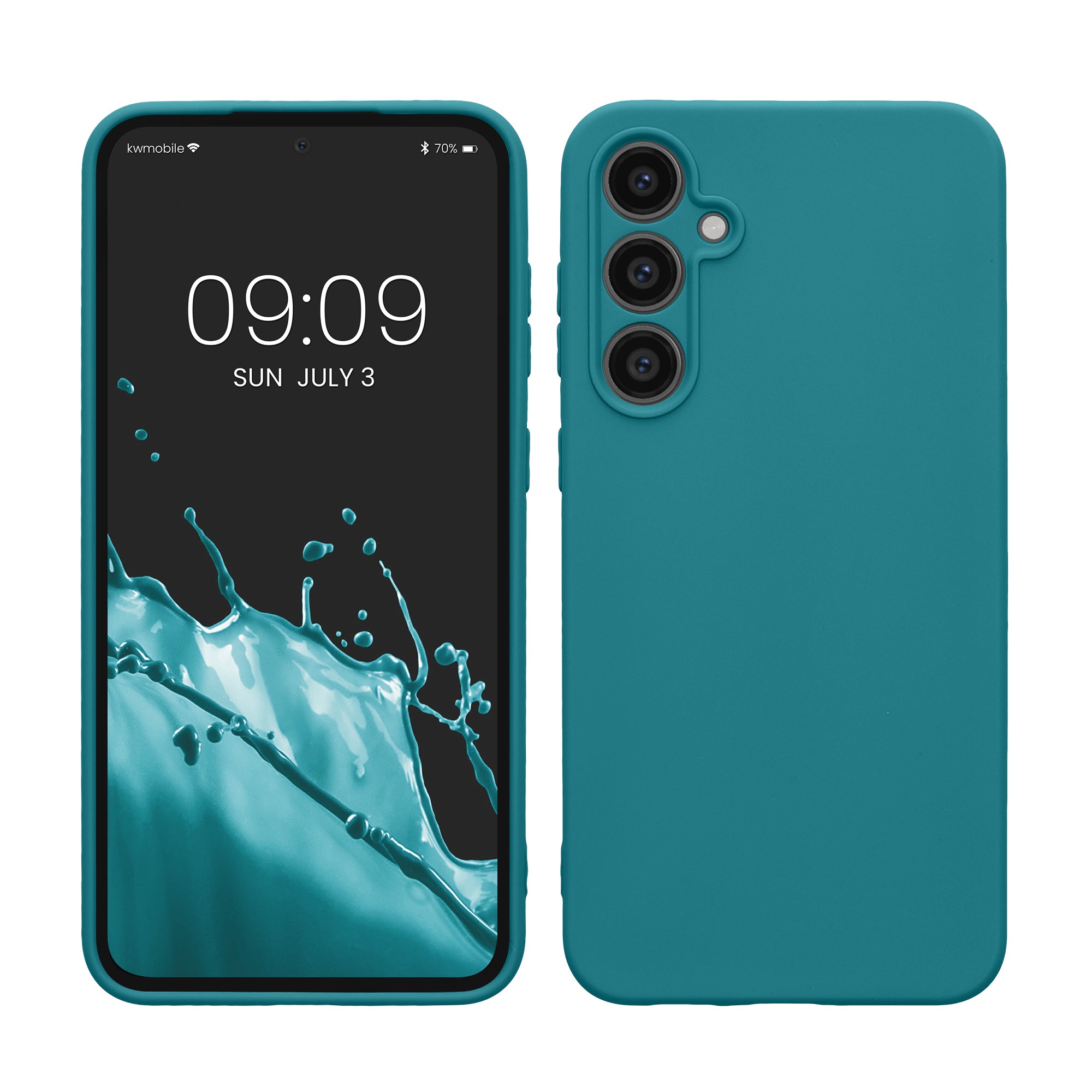 TPU Hülle für Samsung Galaxy S23 FE in Petrol matt