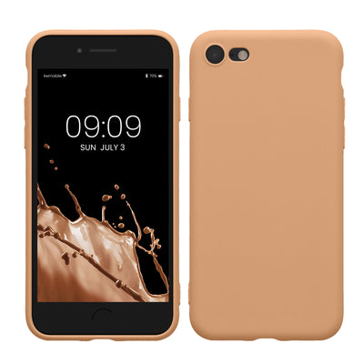 TPU case with camera protection for Apple iPhone SE (2022) / iPhone SE (2020) / iPhone 8 / iPhone 7 in Macchiato