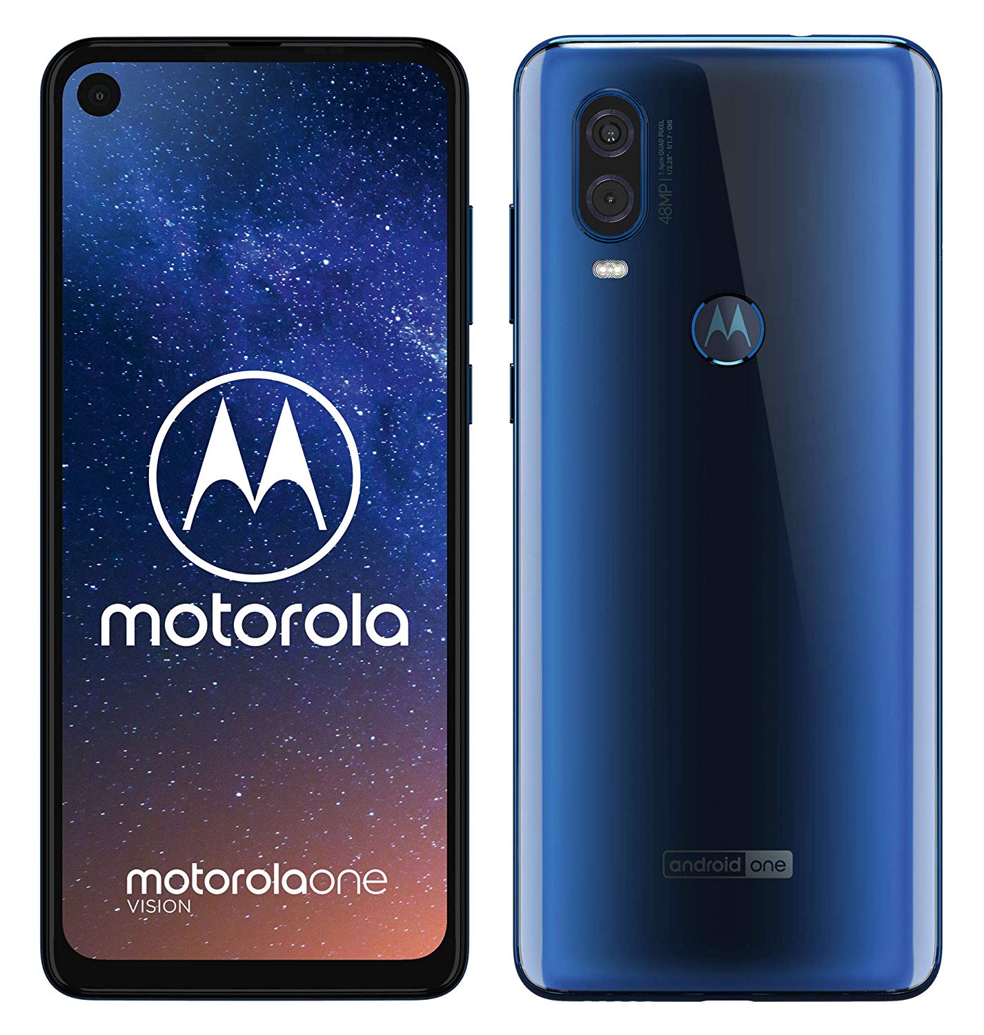 Moto One Vision Dual-SIM blau - Ohne Vertrag