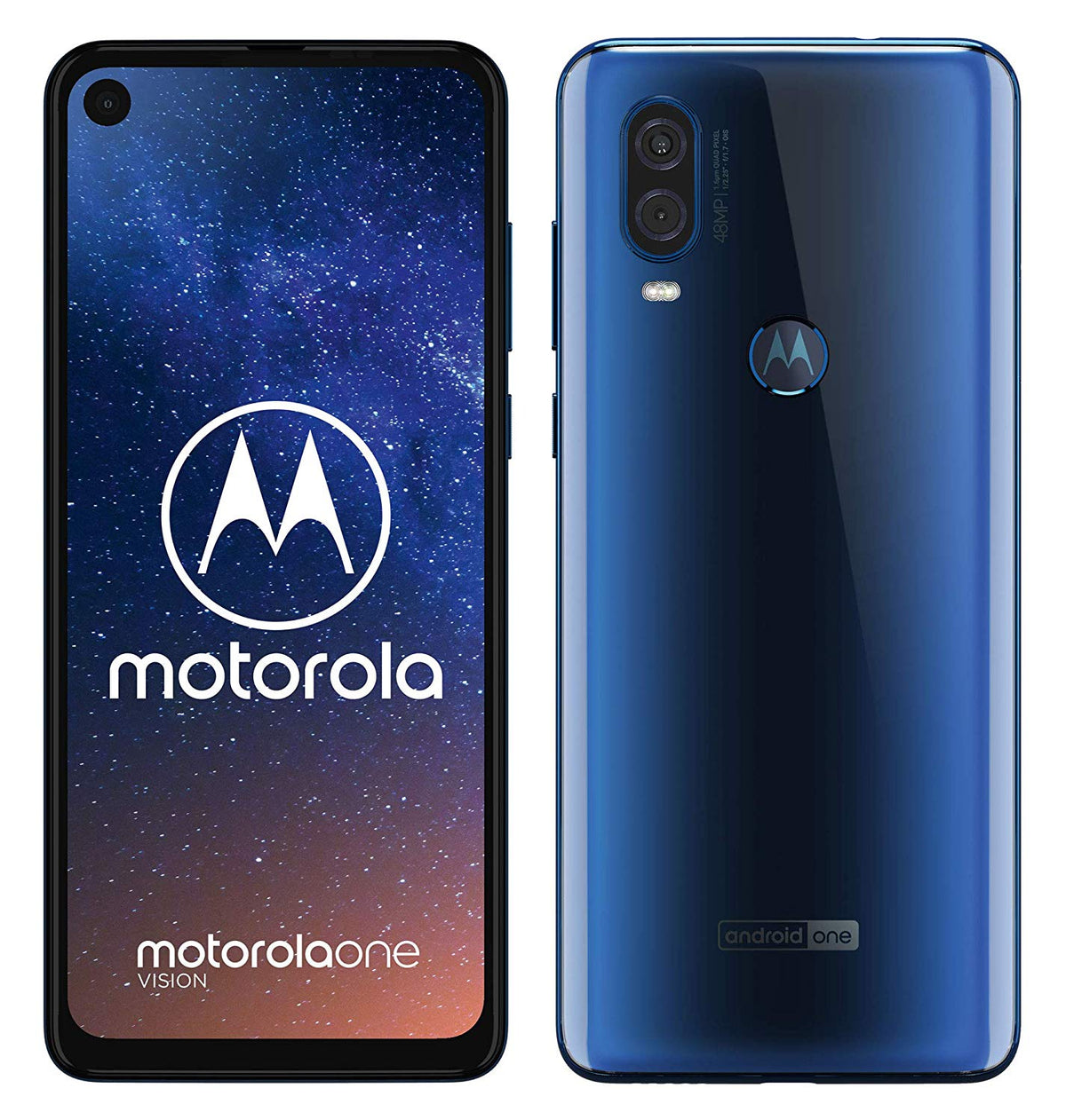 Moto One Vision Dual-SIM blau - Ohne Vertrag