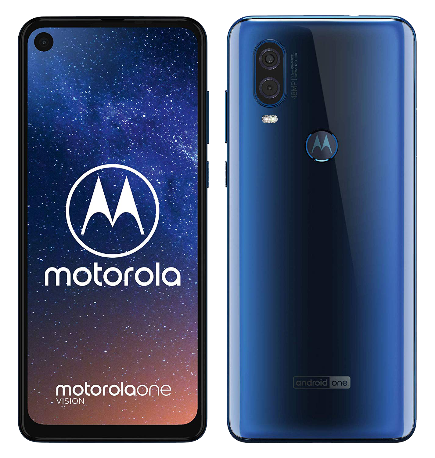 Motorola One Vision Dual-SIM blau - Ohne Vertrag