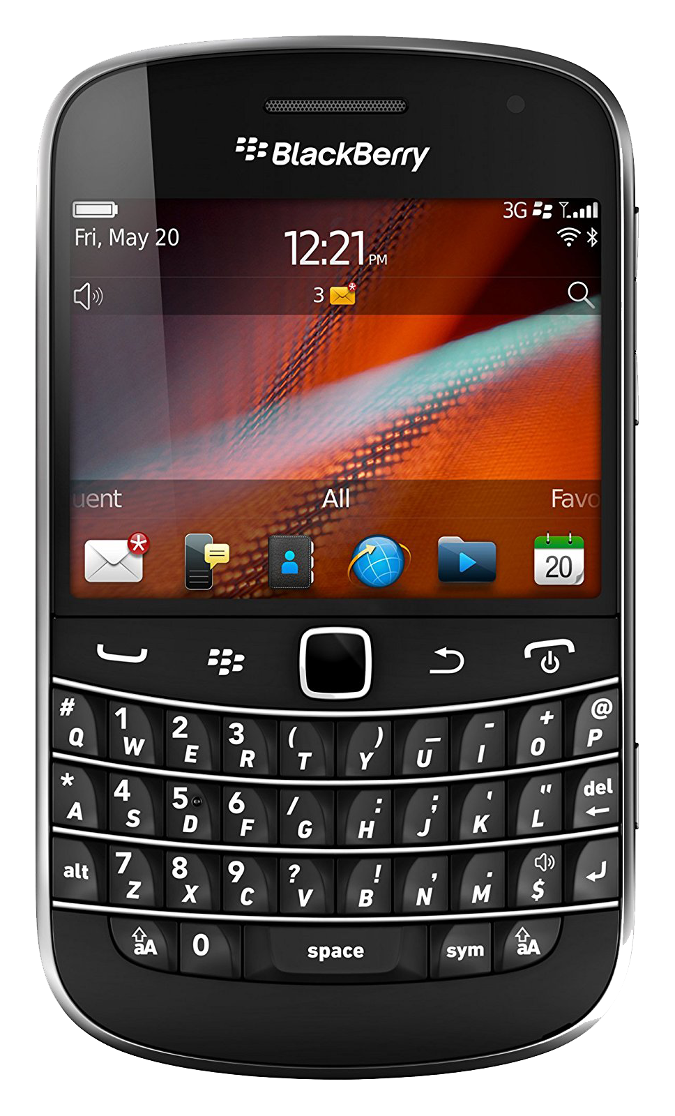 BlackBerry Bold 9900 schwarz - Ohne Vertrag