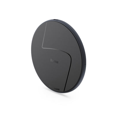 Hama Wireless Charger, kabelloses Smartphone-Ladepad, 15 W, Schwarz
