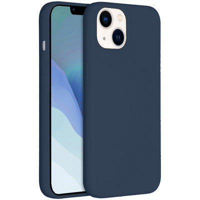 Accezz Liquid Silikoncase mit MagSafe für das Apple iPhone 14 / 13 - Dunkelblau
