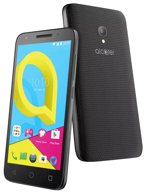 Alcatel U5 (5044D) Dual-SIM schwarz - Ohne Vertrag