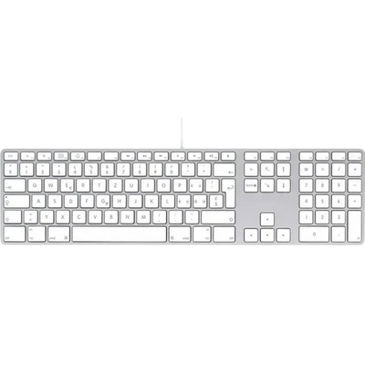 Keyboard with Numeric Keypad A1243 Swiss Qwertz
