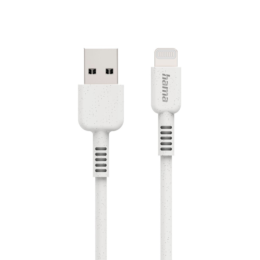 Hama Ladekabel Eco, USB-A - Lightning, 1 m, Weiß