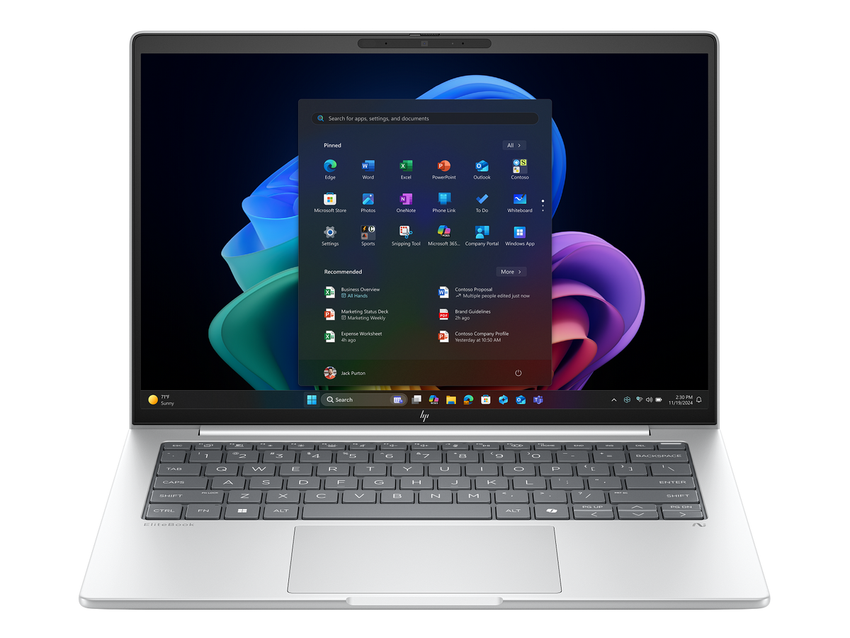 HP EliteBook 8 G1i AI 5G 14" 2025 WUXGA Ultra 7 258V 32 GB / 1 TB SSD W11Pro QWERTZ Silber Renew - Ohne Vertrag