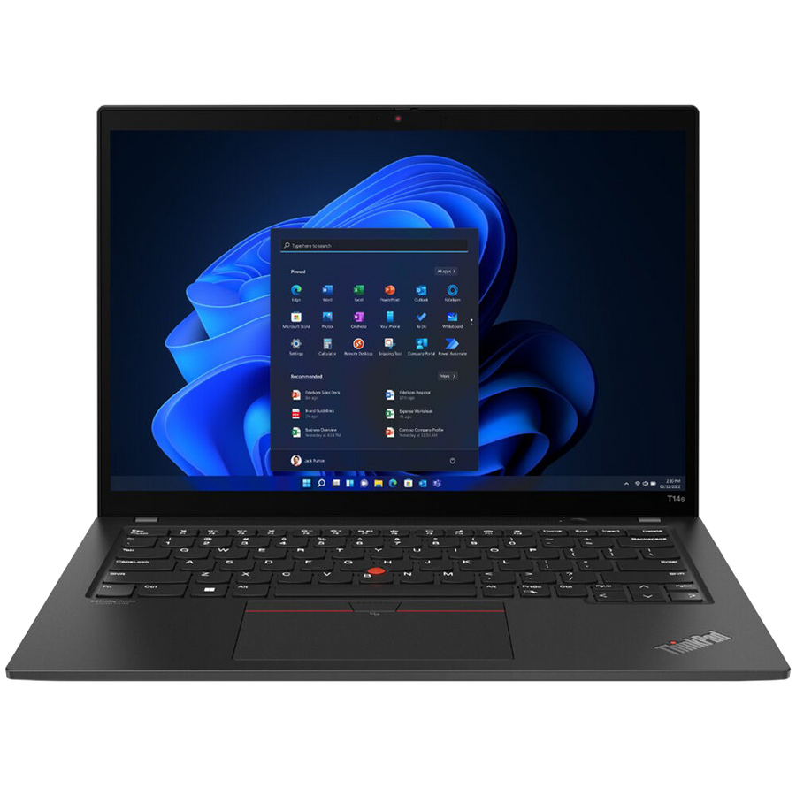 Lenovo Thinkpad T14S G3 14" 2022 WUXGA Ryzen 7 Pro 6850U 16 GB / 512 GB SSD W11Pro 21CQ002LGE QWERTZ schwarz - Ohne Vertrag