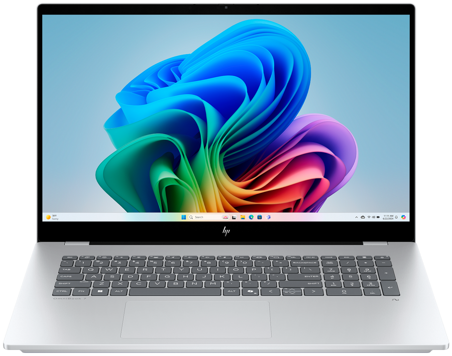 HP OmniBook 7 NGAI 17-dc0790ng 17" 2025 FHD TS Ultra7 258V 32 GB / 1 TB SSD RTX 4050 6GB W11H QWERTZ Silber Renew - Ohne Vertrag
