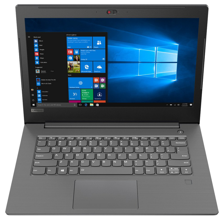Lenovo V330-14IKB 14" 2018 FHD i5-8250U 8GB / 256 GB SSD W10Pro 81B0004MGE QWERTZ grau - Ohne Vertrag