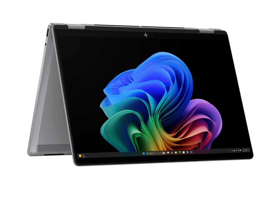 HP OmniBook X FlipNGAI 14-fk0750ng 14" 2025 TS Ryzen AI 5 340 16 GB / 512 GB SSD W11H QWERTZ Silber Renew - Ohne Vertrag