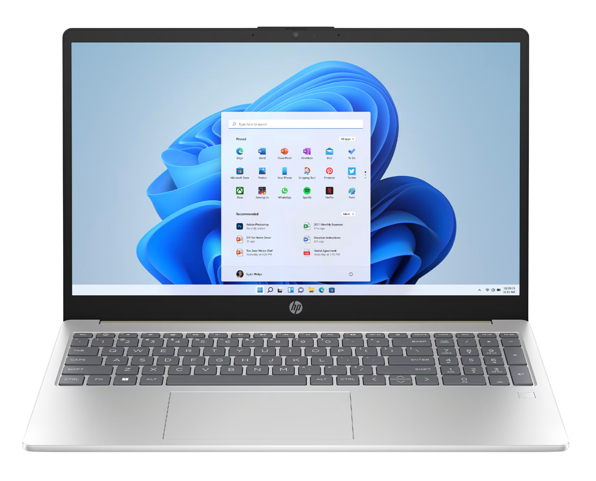 HP AI 15-fd2901ng 15.6" 2025 Ultra 5 225U 32 GB 1 TB Arc Graphics W11H QWERTZ Renew silber - Ohne Vertrag