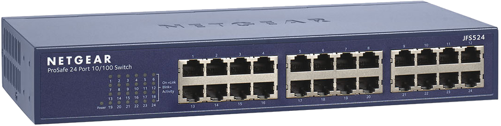 Netgear ProSafe Plus 24-Port Gigabit Switch – Advantage Computing