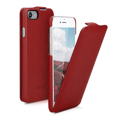 Flip Leder Hülle kompatibel mit Apple iPhone SE (2022) / iPhone SE (2020) / iPhone 8 / iPhone 7