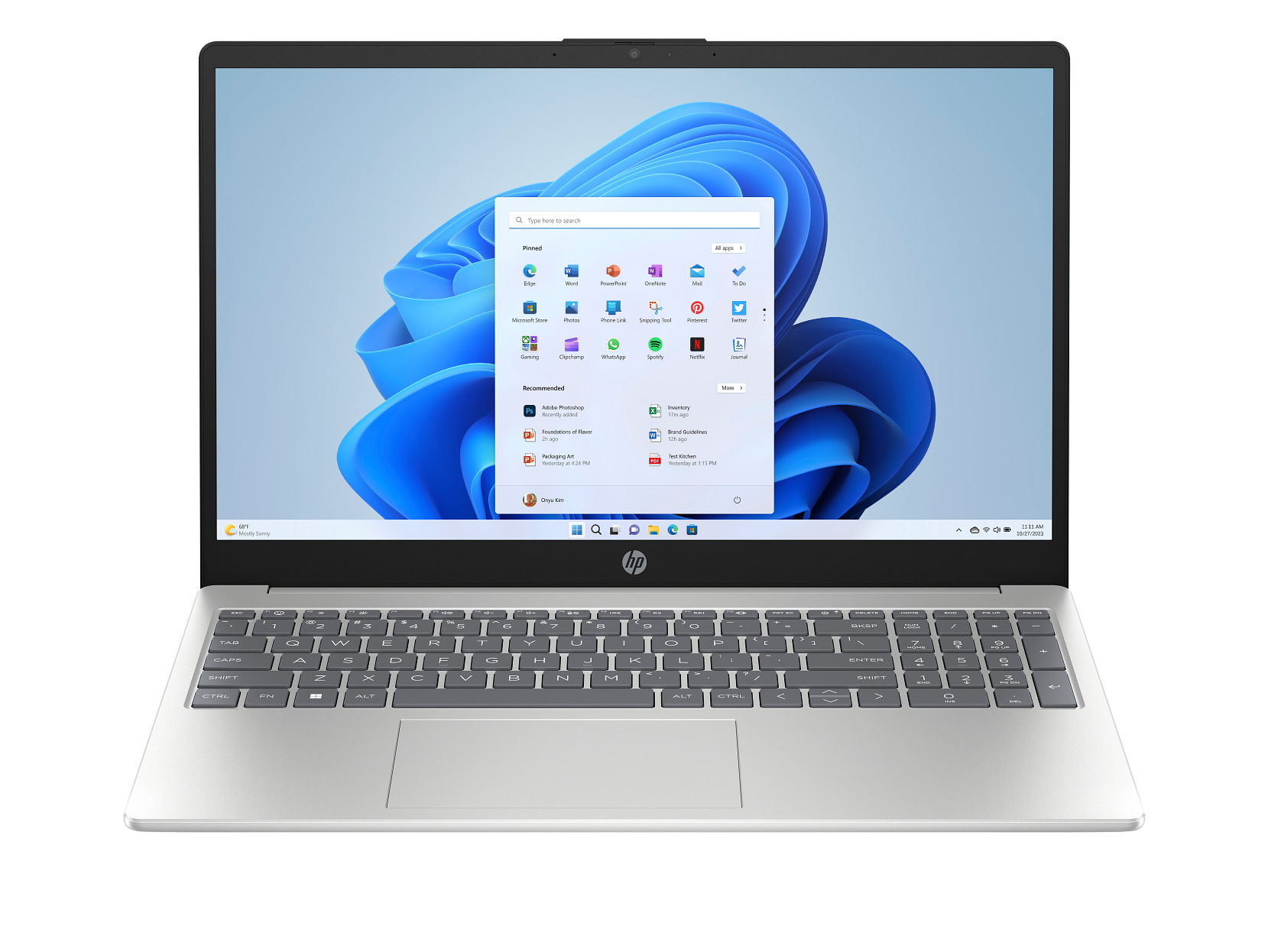 HP 15-fc0720ng 15" 2025 FHD Athlon Silver 7120U 8 GB / 512 GB SSD W11H QWERTZ Silber Renew - Ohne Vertrag