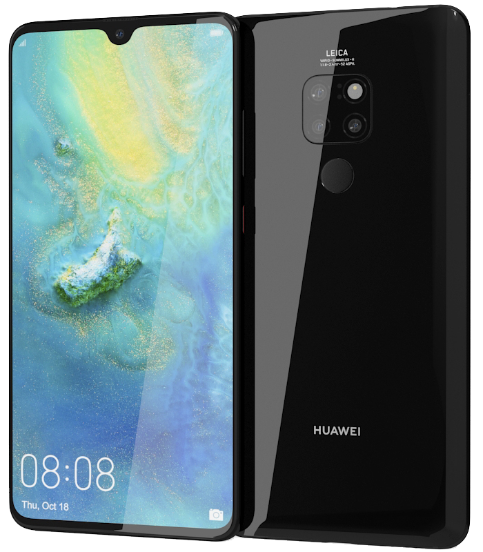 Huawei Mate 20 Dual-SIM schwarz - Onhe Vertrag