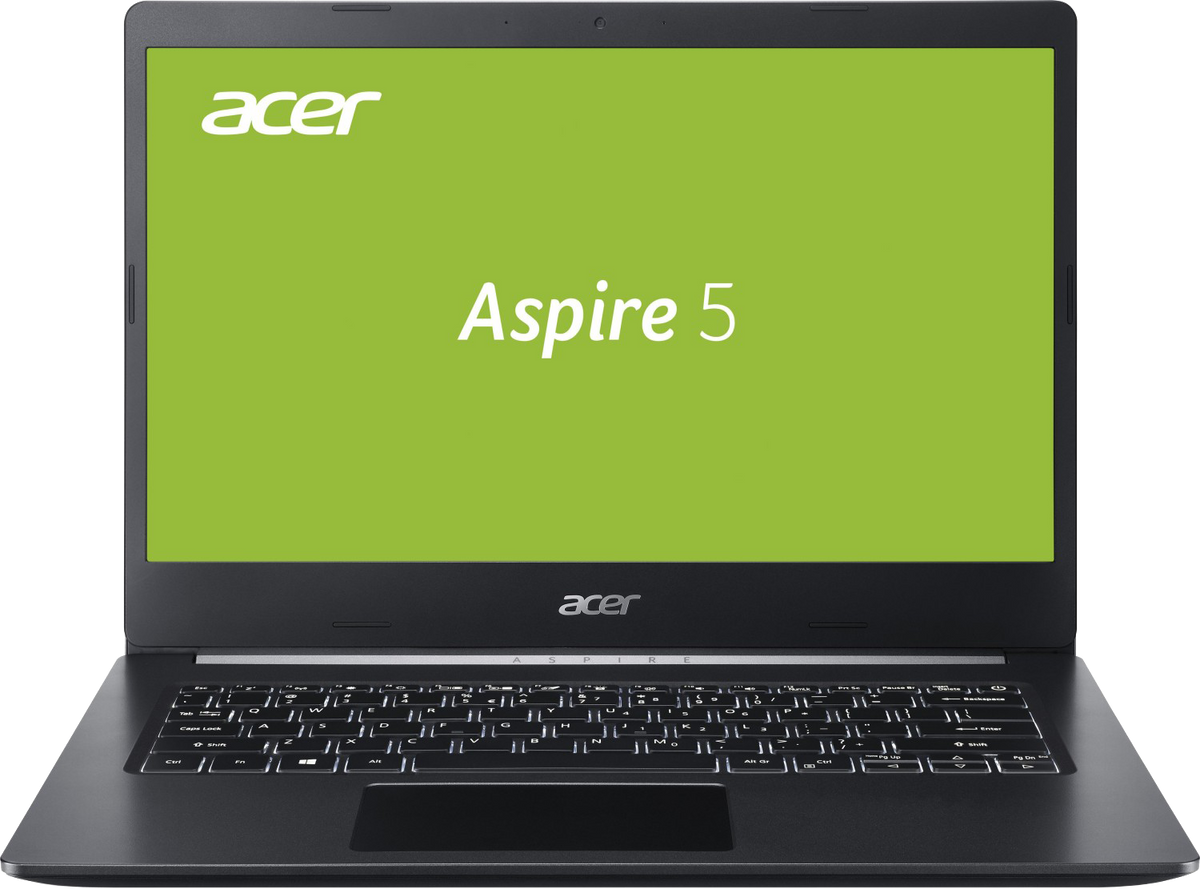 Acer Aspire 5 14" 2019 FHD i5-8265U 8 GB / 512 GB SSD W10H A514-52G-5303 QWERTZ Schwarz - Ohne Vertrag