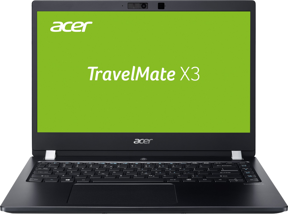 Acer TravelMate X3 14" 2019 FHD i5-8265U 8GB / 512GB SSD W10H X314-51-MG-514Q QWERTZ schwarz - Ohne Vertrag