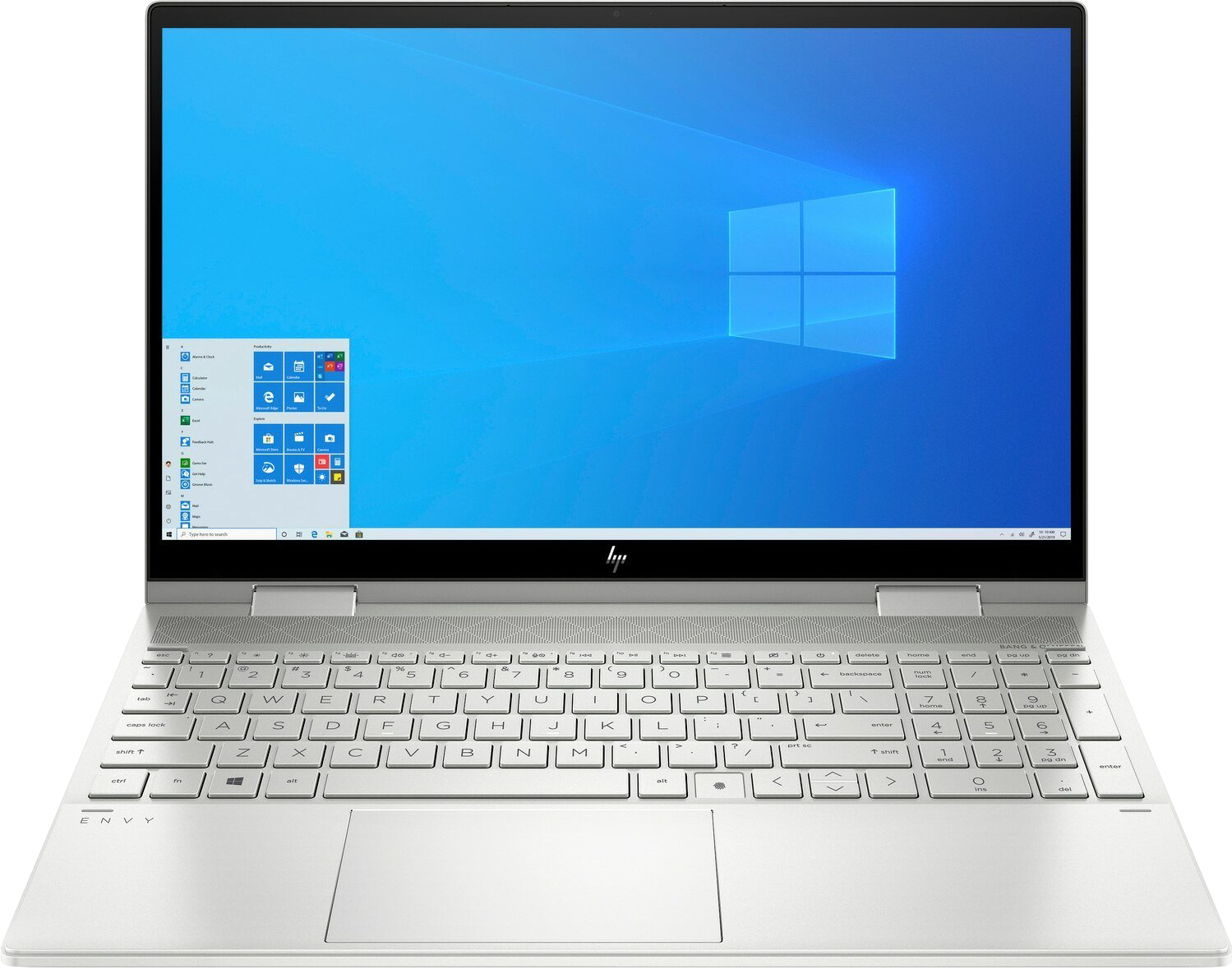 HP Envy x360 15-ed0278ng 15.6" 2020 FHD i7-1065G7 16 GB / 1 TB SSD W10H 16S29EA QWERTZ silber - Ohne Vertrag