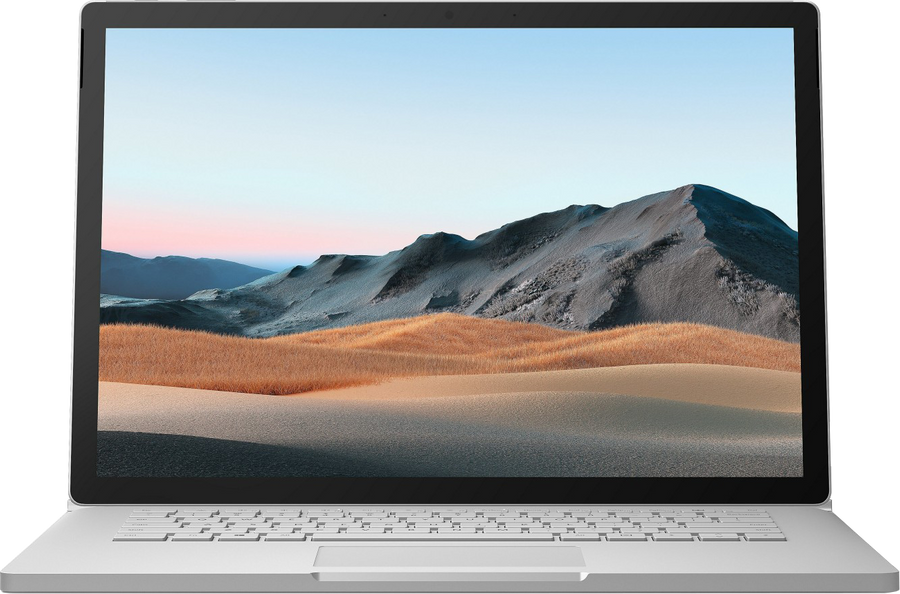 Microsoft Surface Book 3 15" 2020 i7-1065G7 16 GB / 256 GB SSD W10H GeForce GTX 1660 Ti Max Q SLZ-00005 QWERTZ Silber - Ohne Vertrag