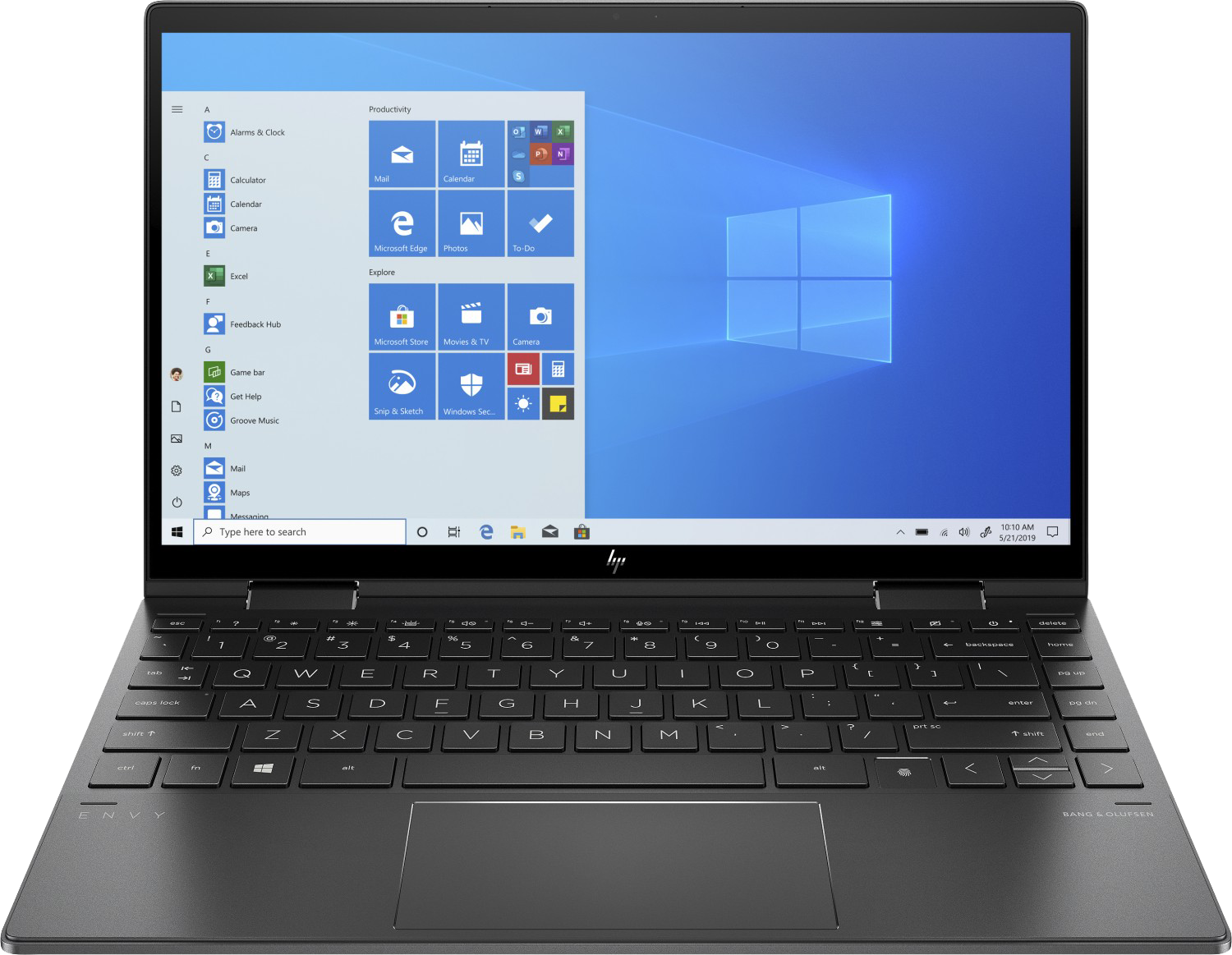 HP Envy x360 13-ay0257ng 13.3" 2020 FHD Ryzen 5 4500U 8 GB / 1 TB SSD W10H 16F64EA QWERTZ schwarz - Ohne Vertrag