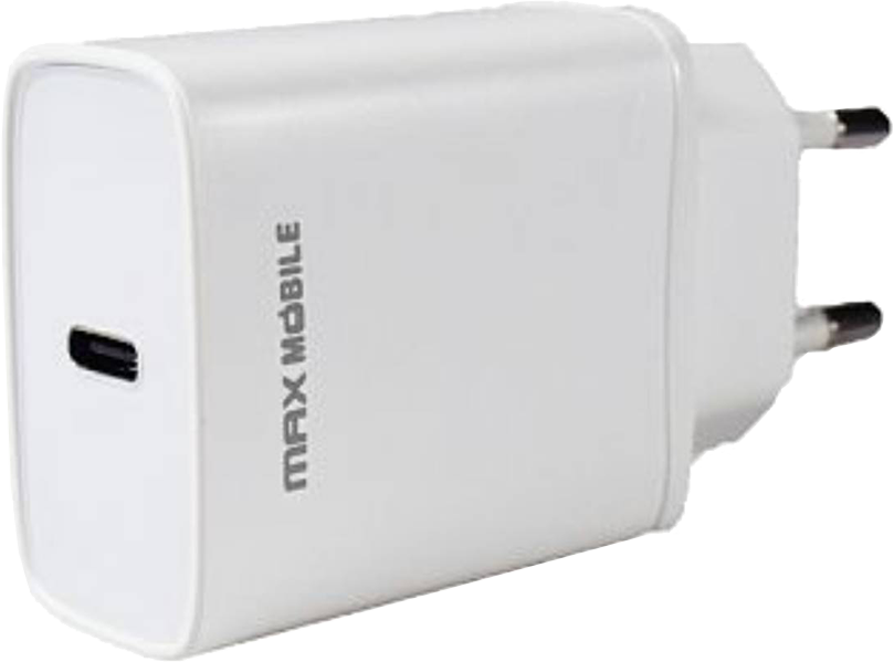 Max Mobile TR-349 20W QuickCharge 3.0 USB-C weiß - Ohne Vertrag