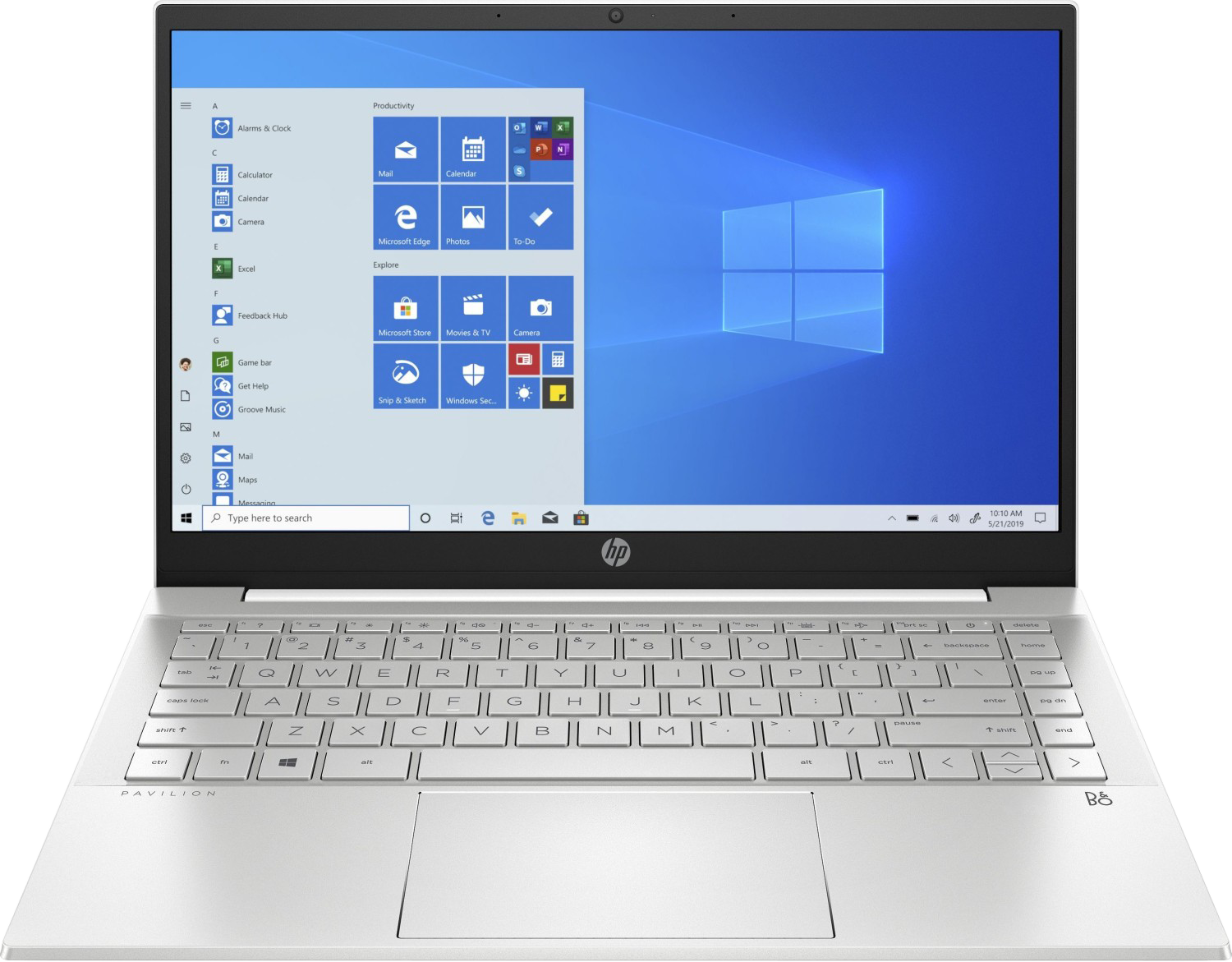 HP Pavilion 14-dv0052ng 14" 2020 FHD i5-1135G7 8 GB / 512 GB SSD W10H 301G5EA QWERTZ Silber - Ohne Vertrag