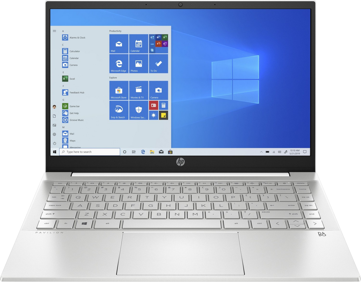 HP Pavilion 14-dv0052ng 14" 2020 FHD i5-1135G7 8 GB / 512 GB SSD W10H 301G5EA QWERTZ Silber - Ohne Vertrag