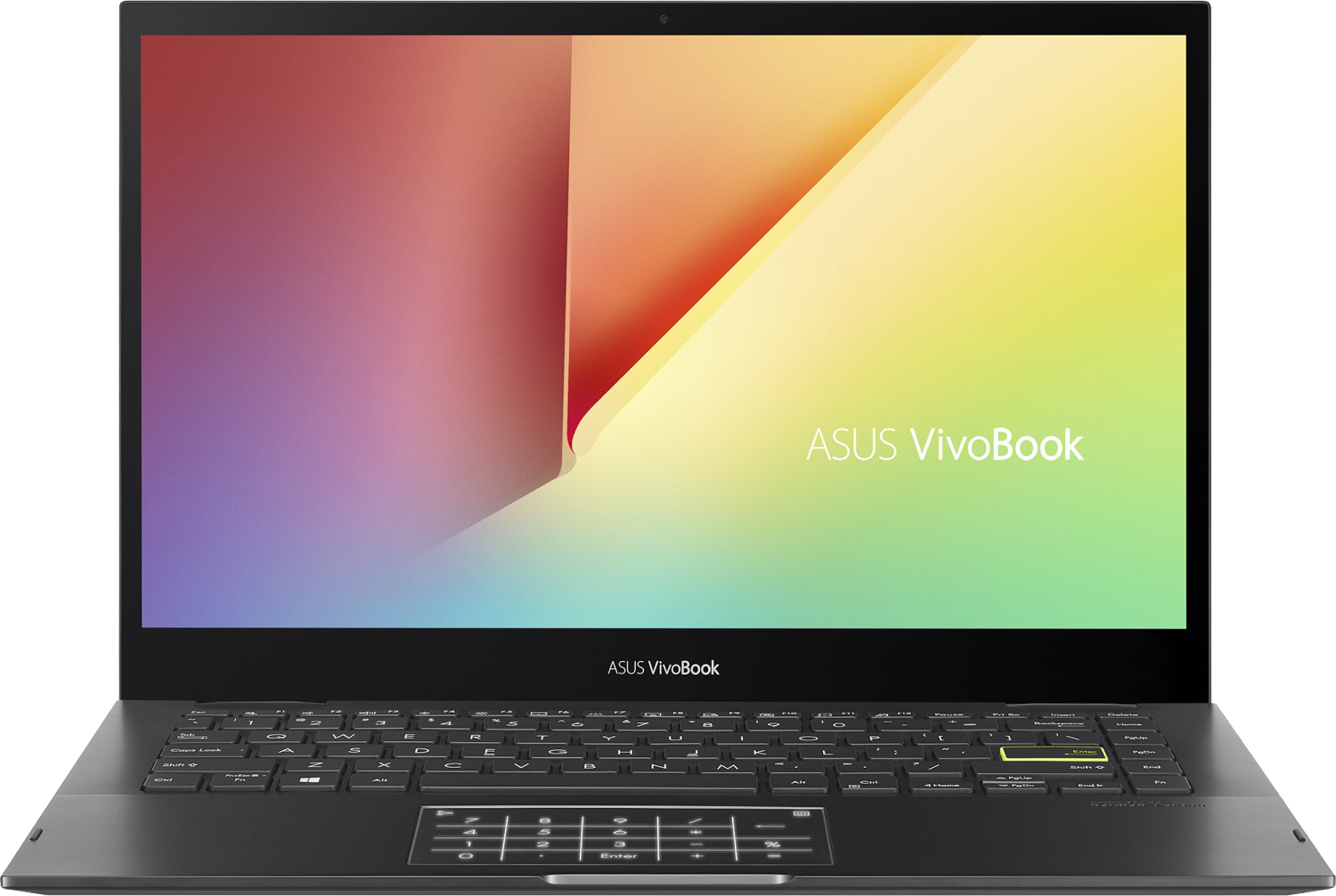 Asus VivoBook Flip 14 2021 i5-1135G7 8 GB / 512 GB SSD W10Pro TP470EA-EC008R QWERTZ Schwarz - Ohne Vertrag