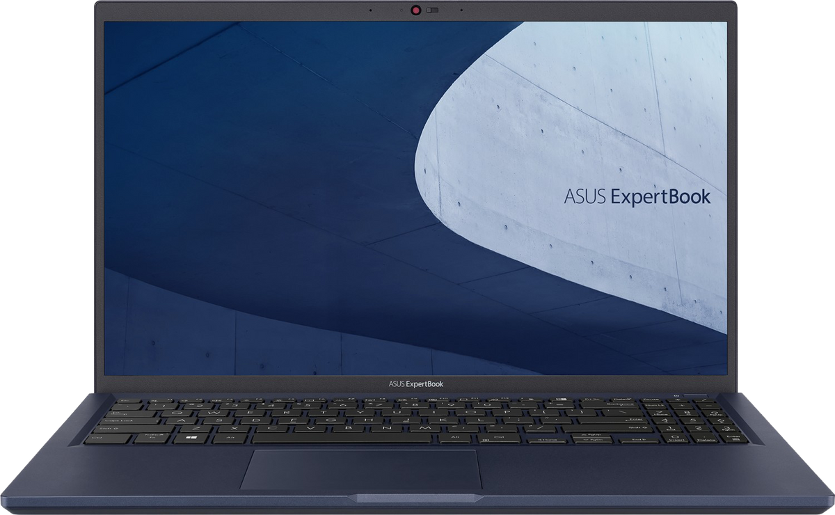 Asus ExpertBook 15.6" 2021 FHD i7-1165G7 16 GB / 512 GB SSD W10Pro B1500CEAE-BQ0067R QWERTZ schwarz - Ohne Vertrag