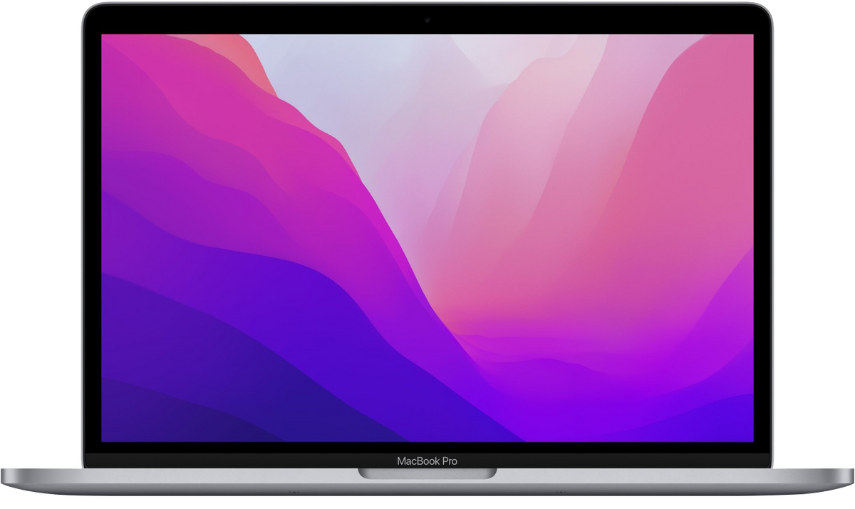 Apple MacBook Pro 13" 2022 M2 10-Core GPU 16 GB / 256 GB SSD macOS Ventura A2338 QWERTZ Space Grau - Ohne Vertrag
